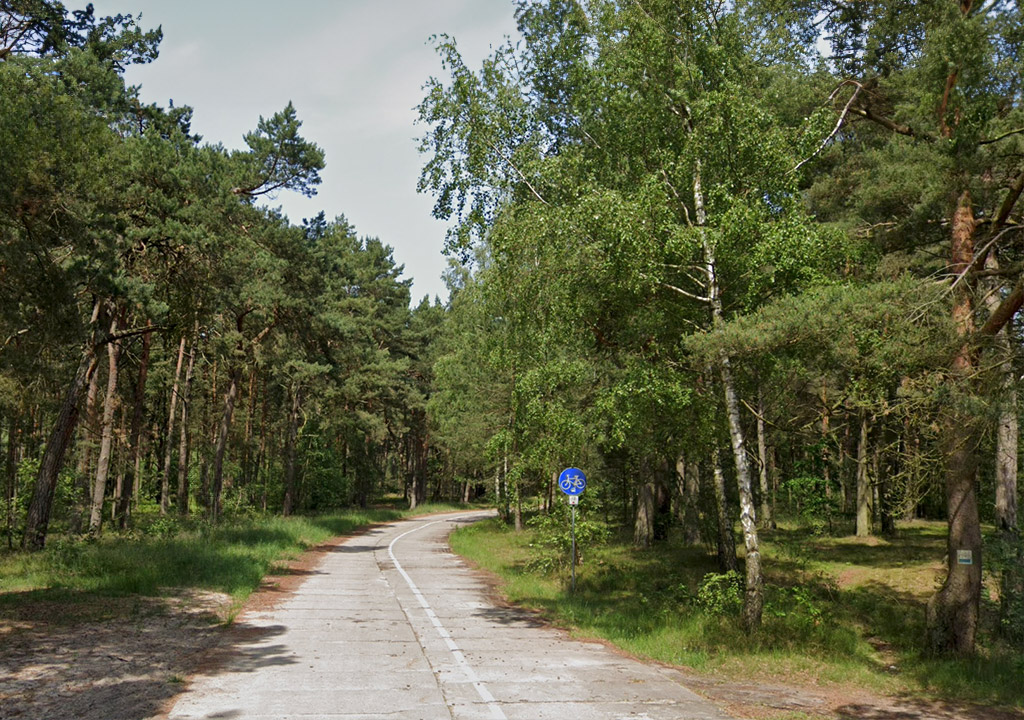 Radwege in Pogorzelica Radwege in Pogorzelica