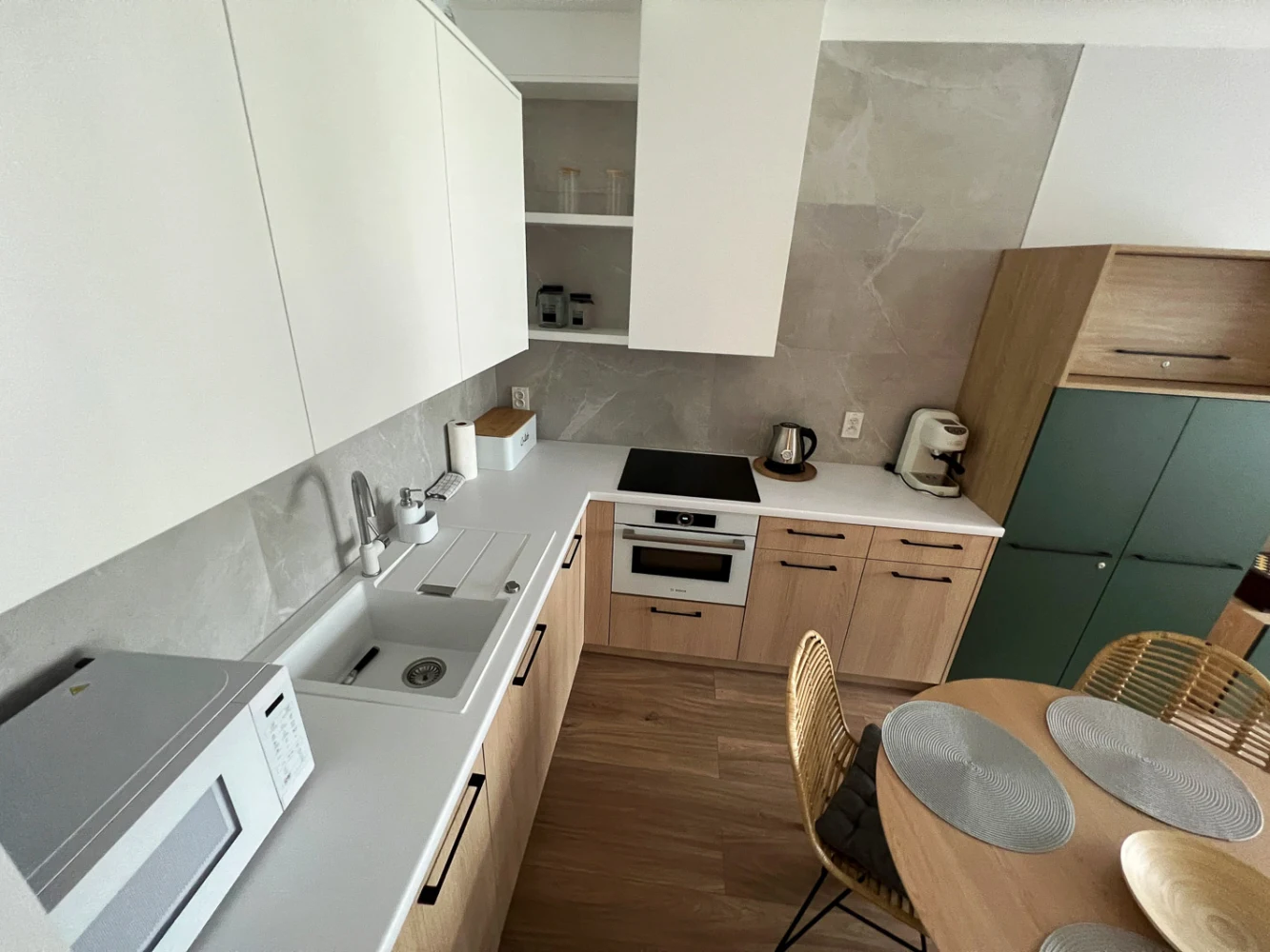 Apartament Niechorze - Aneks kuchenny